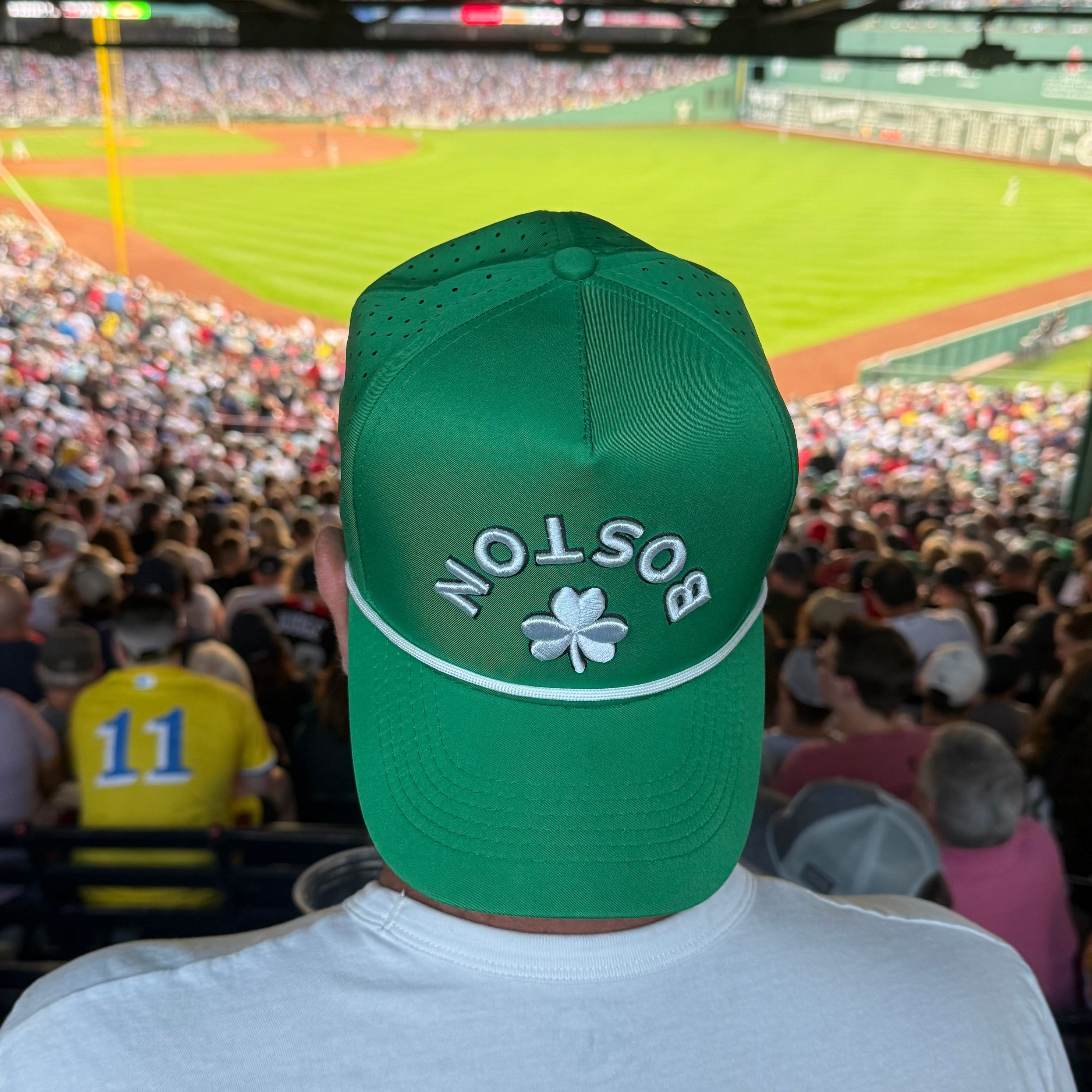 Southie Shamrock Boston Hat