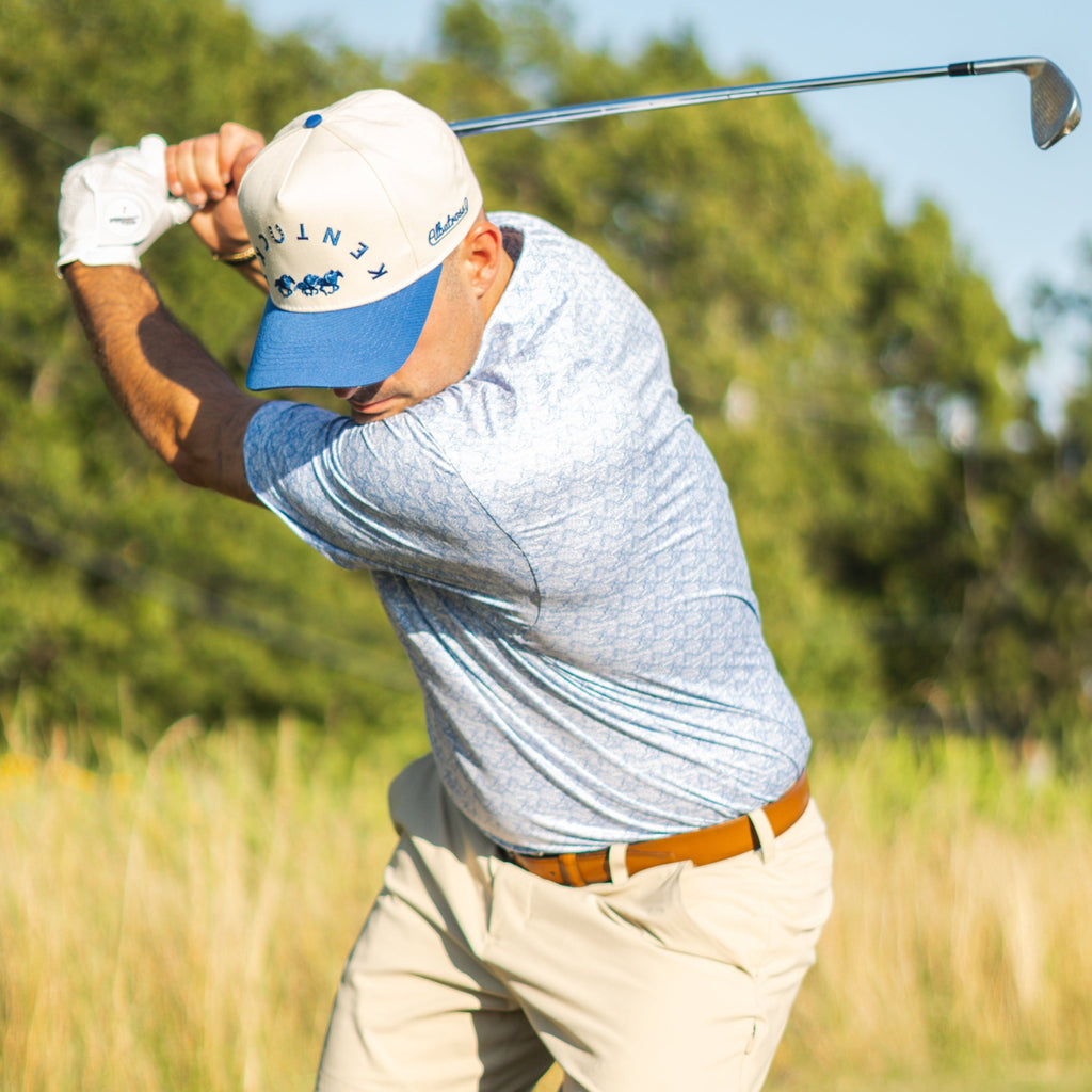 Royal Blue Hoof Kentucky Hat