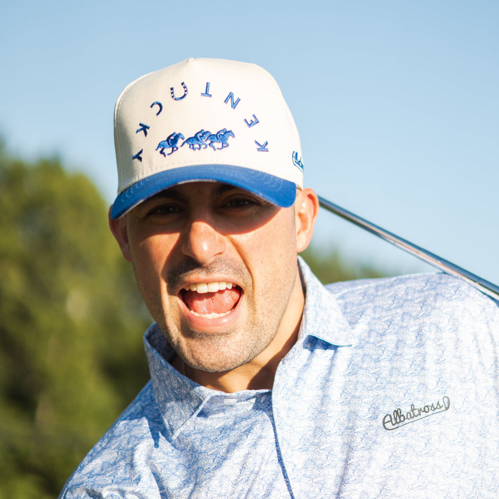 Royal Blue Hoof Kentucky Hat