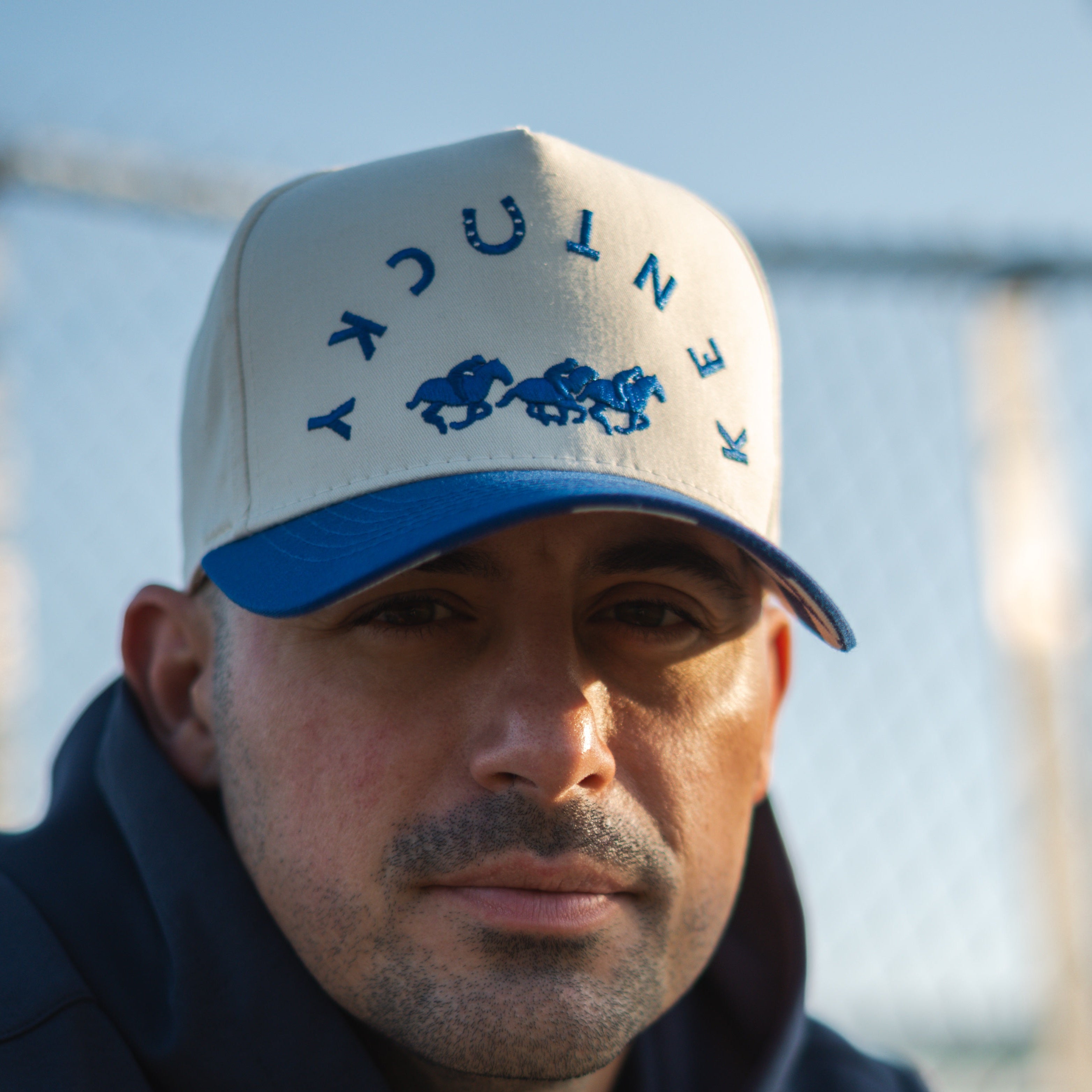 Royal Blue Hoof Kentucky Hat