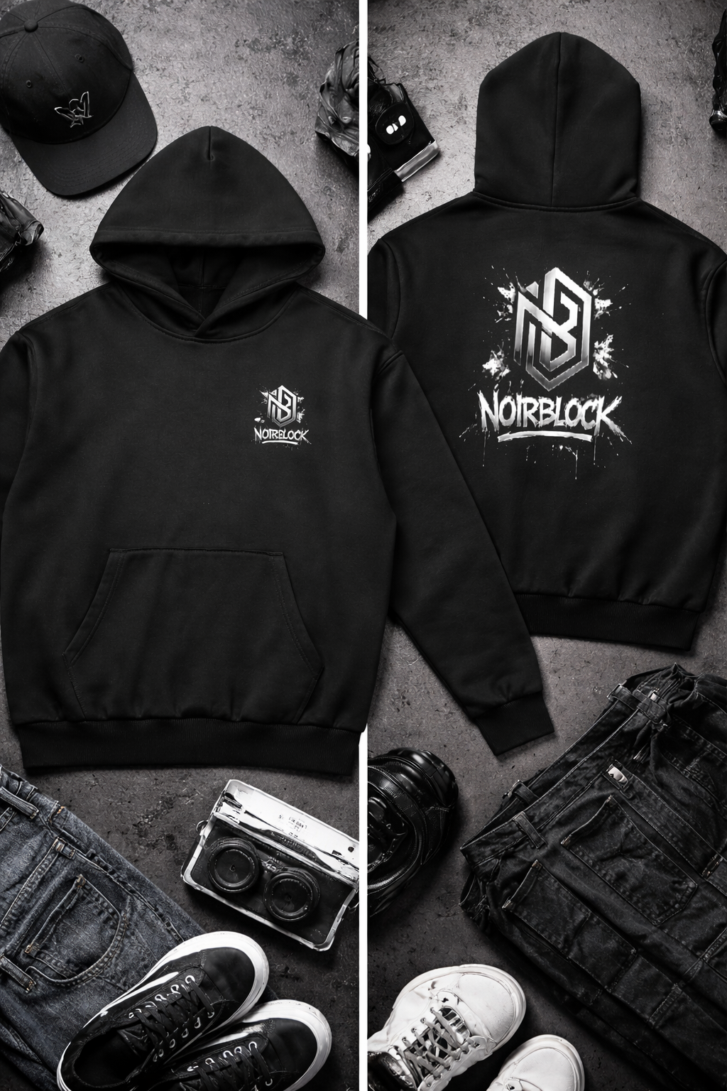 Essential Heavyweight Boxy Fleece Hoodie