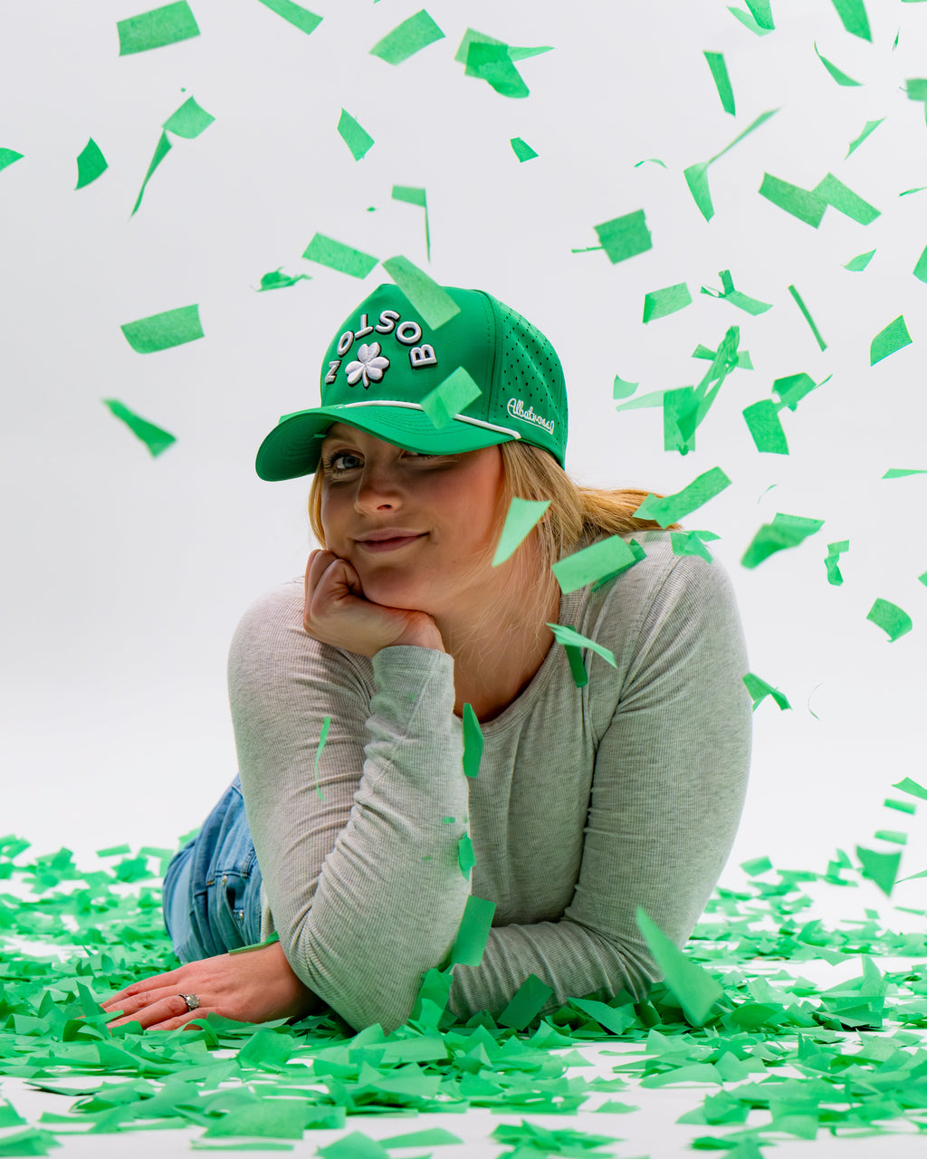 Southie Shamrock Boston Hat