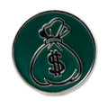 Money Bag Ball Marker